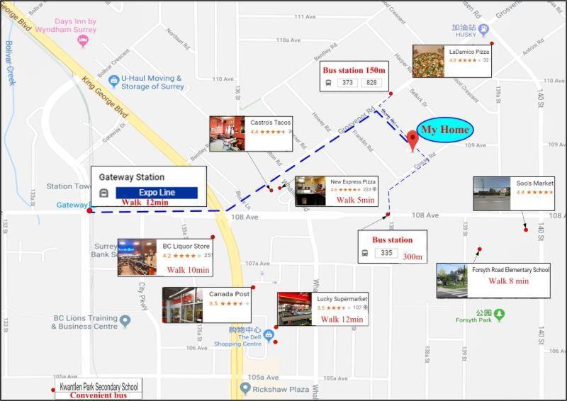Good Location Apartment Surrey Bagian luar foto